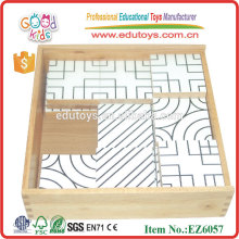 Labyrinth Block Puzzle Brinquedos educativos de madeira